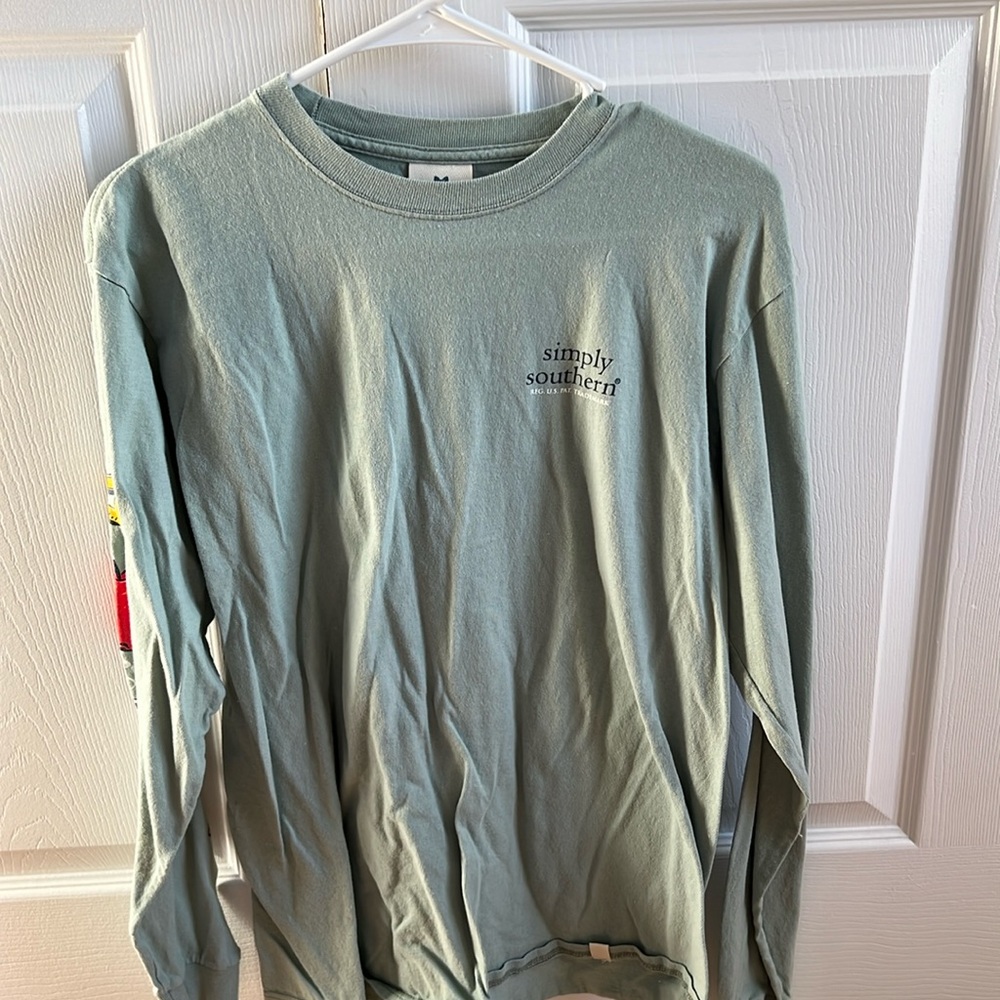 Simply Southern long sleeve teacher shirt